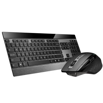 Rapoo Rapoo 9900m Wireless Ultra-Slim Multi-Fashion Desk Set Onion Black