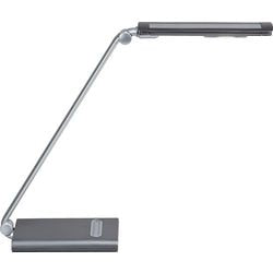 Lampe maul dimmbar silber