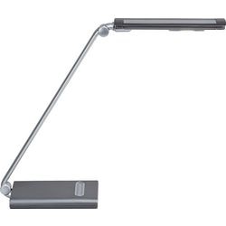 Lampe maul dimmbar silber