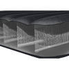 Intex 64146 Kissen Rest Twin Lufbett + Pumpe 99x191x25 cm Schwarz