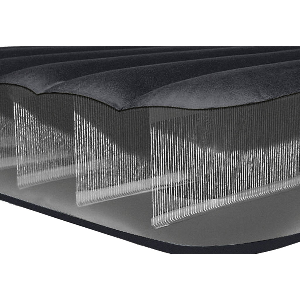 Intex 64146 Kissen Rest Twin Lufbett + Pumpe 99x191x25 cm Schwarz