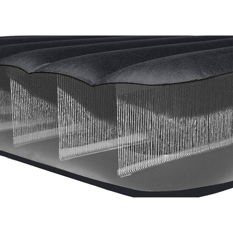 Intex 64146 Kissen Rest Twin Lufbett + Pumpe 99x191x25 cm Schwarz