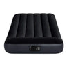 Intex 64146 Kissen Rest Twin Lufbett + Pumpe 99x191x25 cm Schwarz