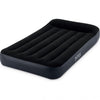 Intex 64146 Kissen Rest Twin Lufbett + Pumpe 99x191x25 cm Schwarz
