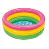 Baby-Pool-Sonnenuntergang-Glühen