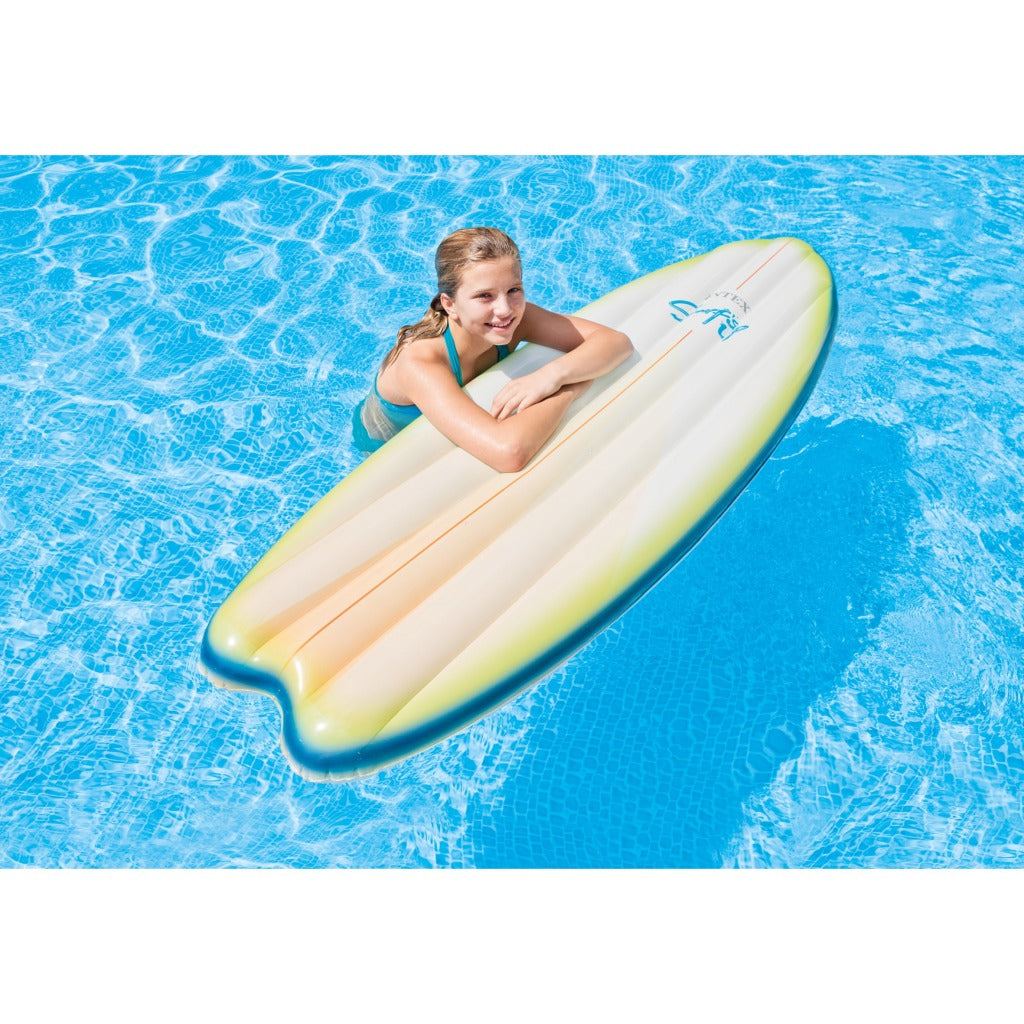 Intex - Surfboard -White Grün
