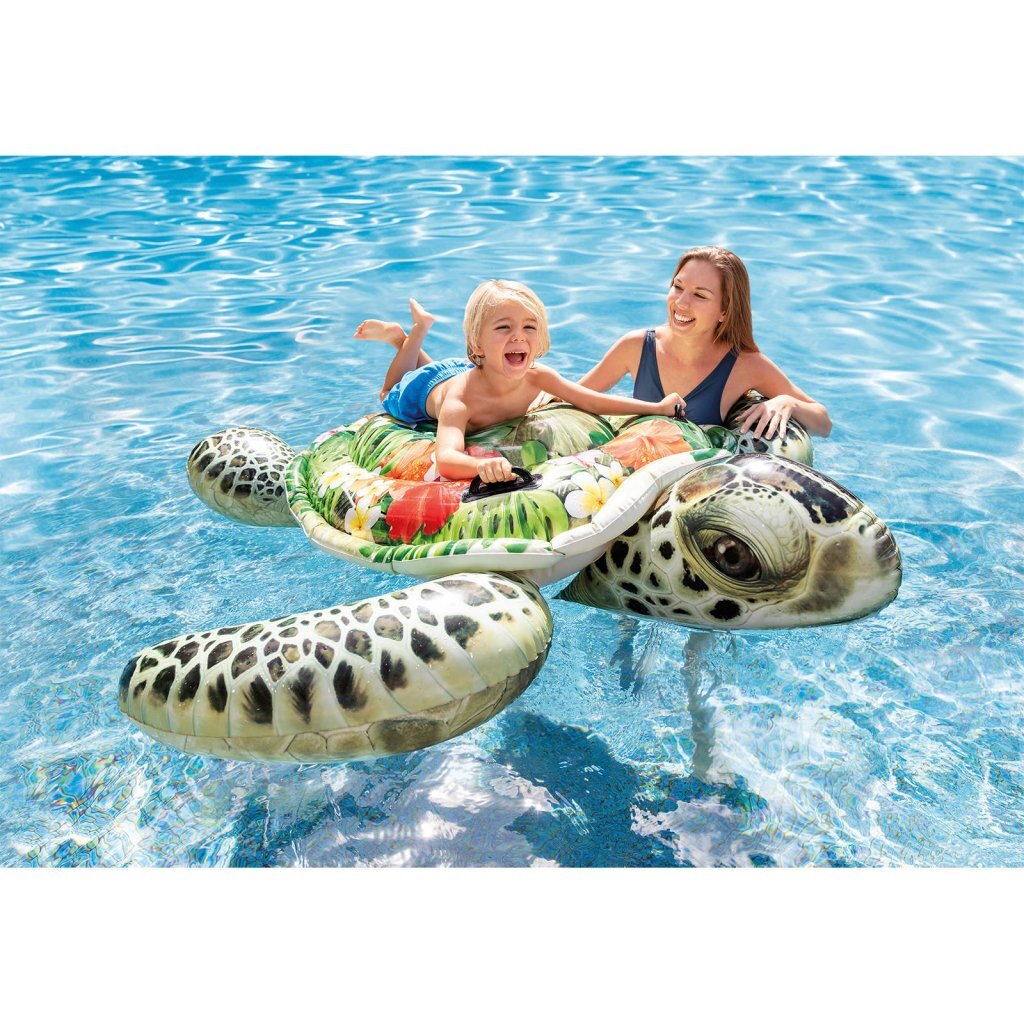 Aufblasbare Schildkröte
