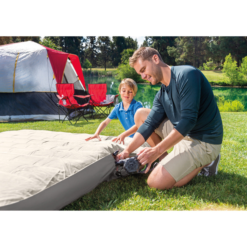 Intex wiederaufladbare Aufblaspumpe 12V 230 V