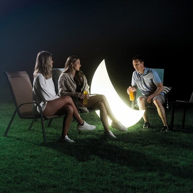 Intex 68693 aufblasbare LED -Beleuchtung Halbmond 135x43x89 cm