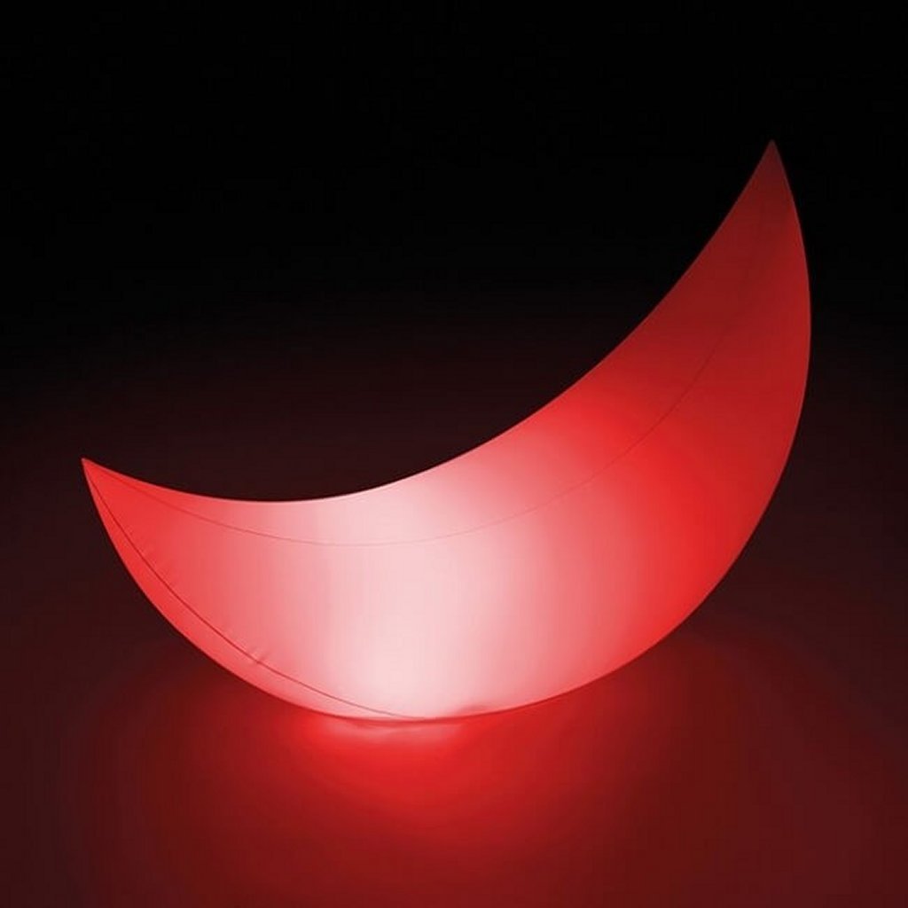 Intex 68693 aufblasbare LED -Beleuchtung Halbmond 135x43x89 cm