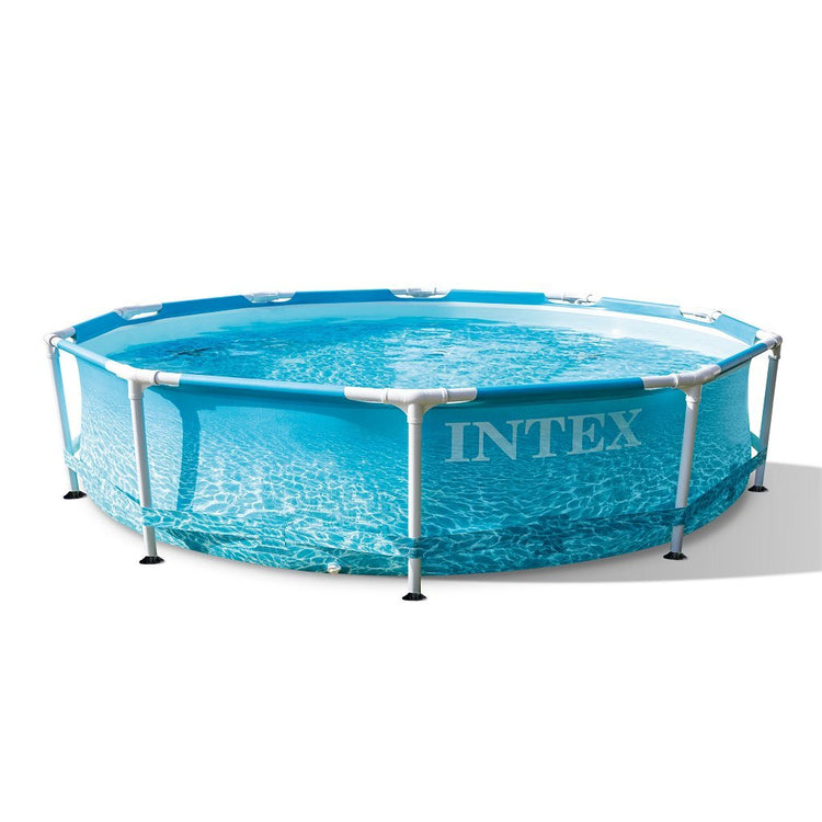 Intex 28206NP Strand -Metallrahmen Swimmingpool 305x76 cm ohne Filterpumpe