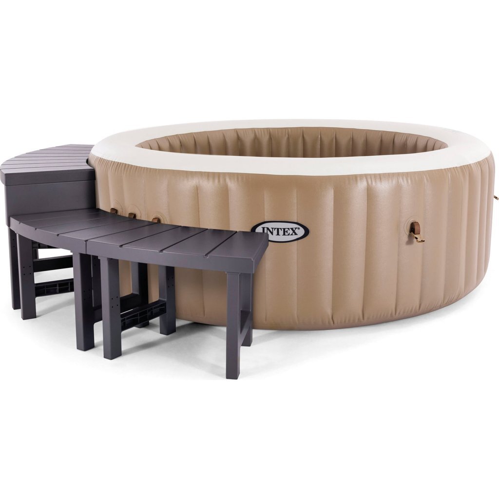 Intex Spa -Bänke gesetzt