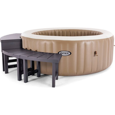 Intex Spa -Bänke gesetzt