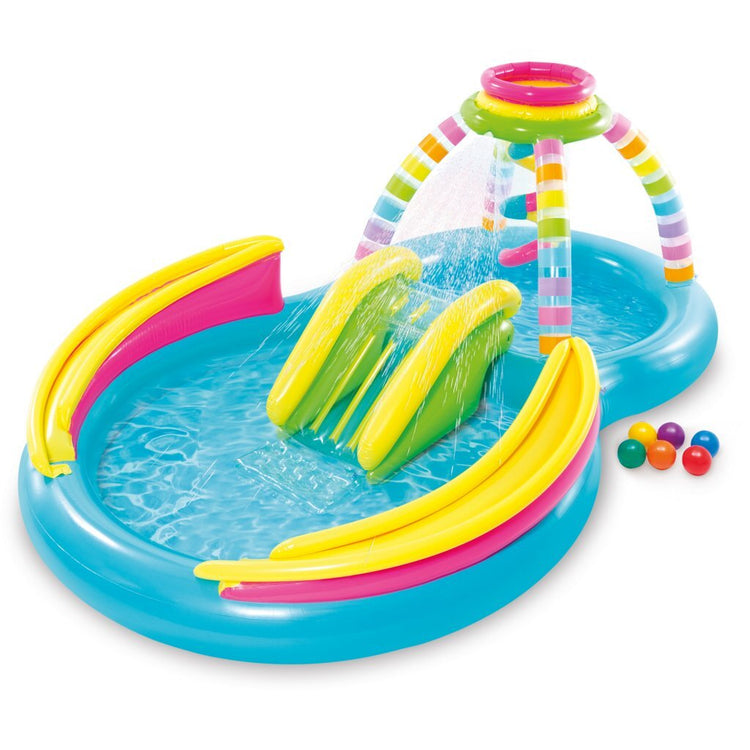 Swimmingpool spielen Center Regenbogen Trichter
