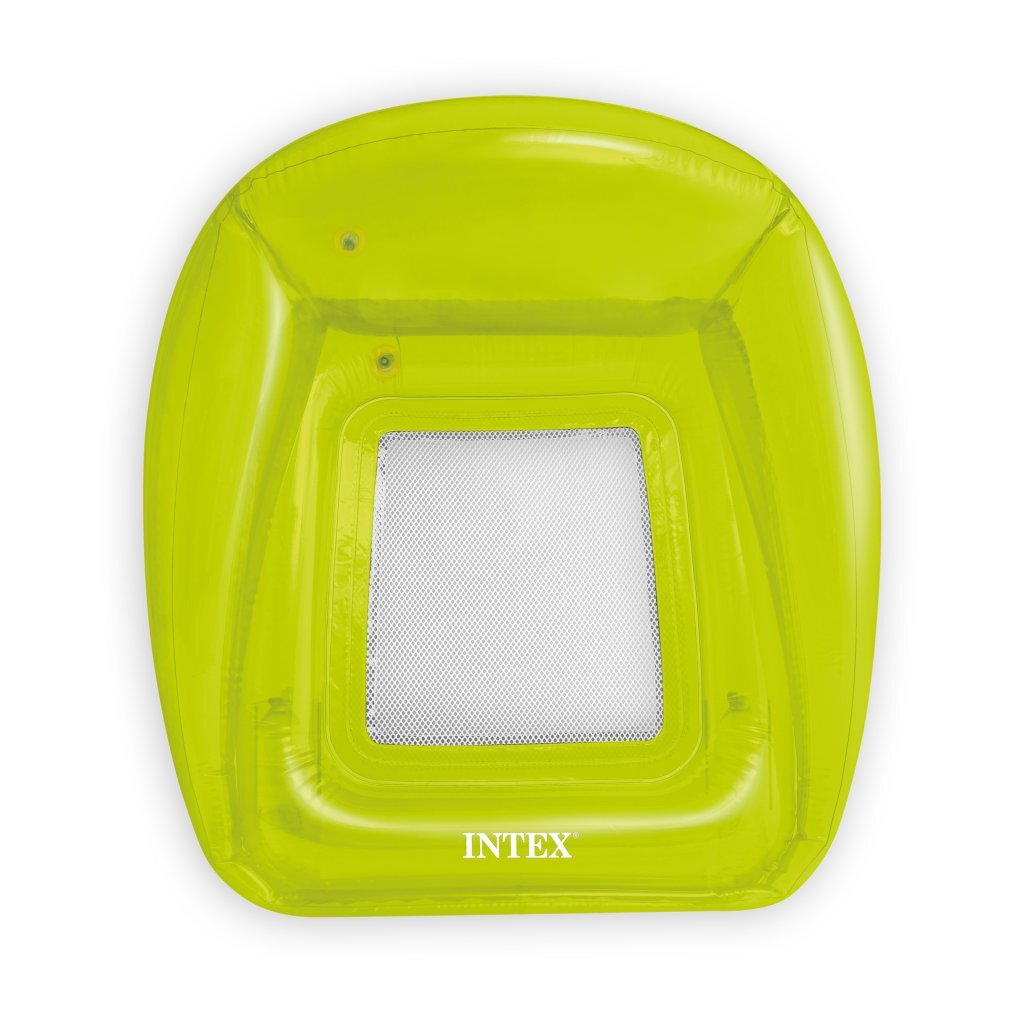 Intx transparente Lounge-Stuhl-Orange