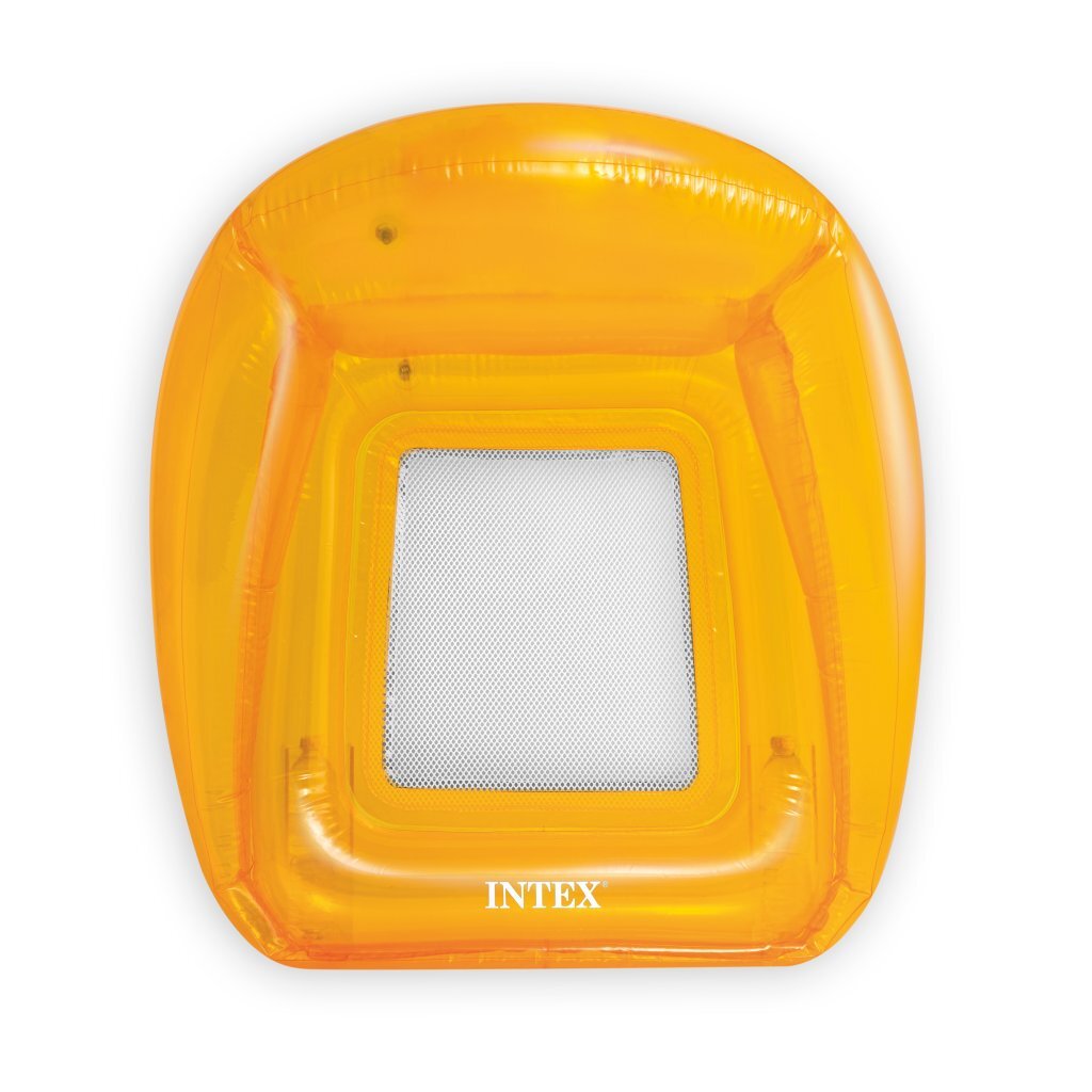 Intx transparente Lounge-Stuhl-Orange