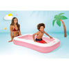Baby Schwimmbad rechteckig - rosa