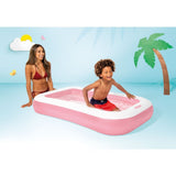 Baby Schwimmbad rechteckig - rosa - afbeelding 3