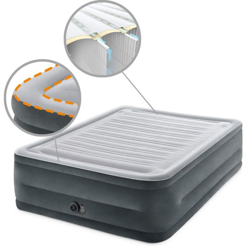 Intex Comfort Plüsch extra hoher Luftbett - Doppelte