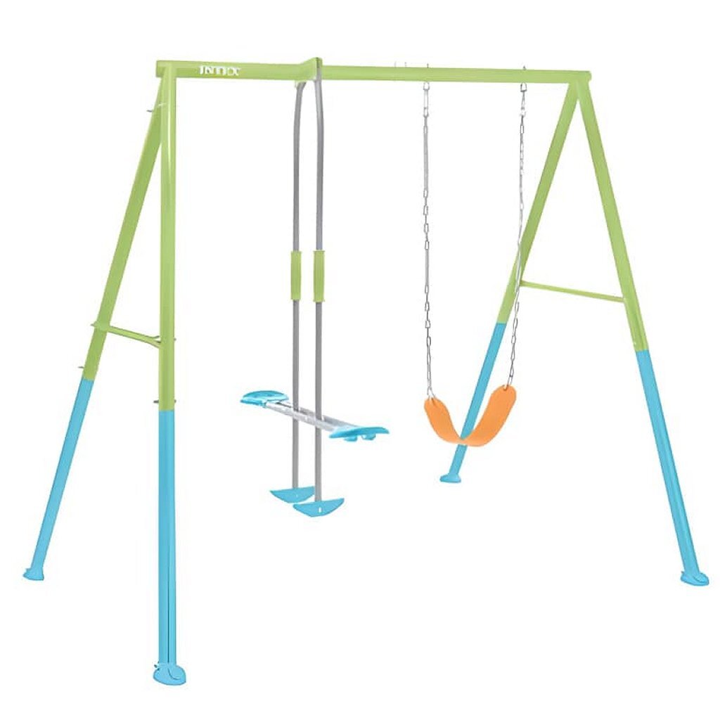 Intex 44120 Schumpset Set 254x251x211 cm blau grün orange