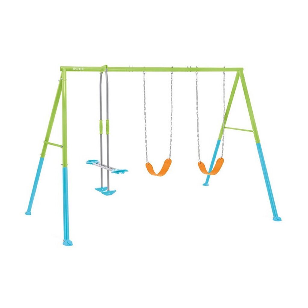 Intex 44121 Schocks Set 343x254x211 cm blau grün orange