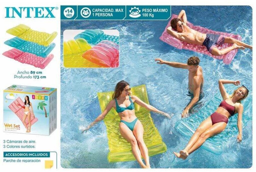 Intex 58725eu opblaasbaar Matratze 89x173cm transparent