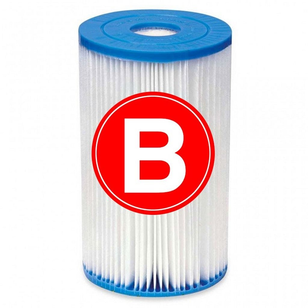 Intex Lose Filter Patrone Groß (Typ B)