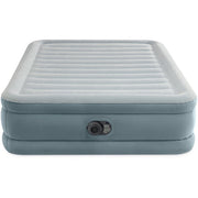 Intex 64824nd Queen Trend Premium Comfort 2-Personen-Luftmatratze 203x152x46 cm + integrierte Pumpe grau - afbeelding 2