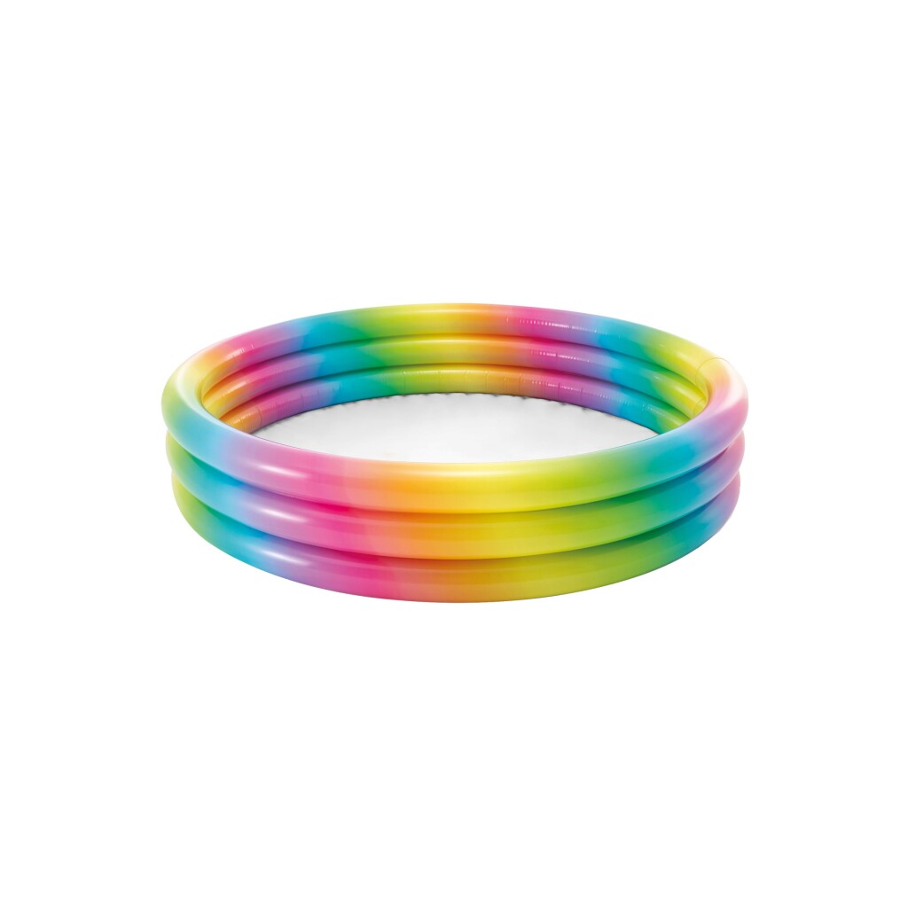 Intex aufblasbare Schwimmbad Regenbogen Ombre