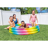 Intex aufblasbare Schwimmbad Regenbogen Ombre