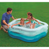 Intex 56495NP aufblasbarer Schwimmbad 185x180x53 cm blau weiß