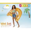 Intex aufblasbare schwimmende Sitzstuhl rosa