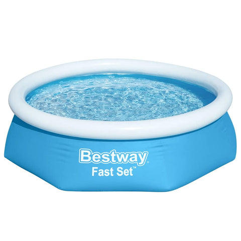 BESTWAY -Schwimmbad schneller Set aufblasbar um 244x66 cm 57265