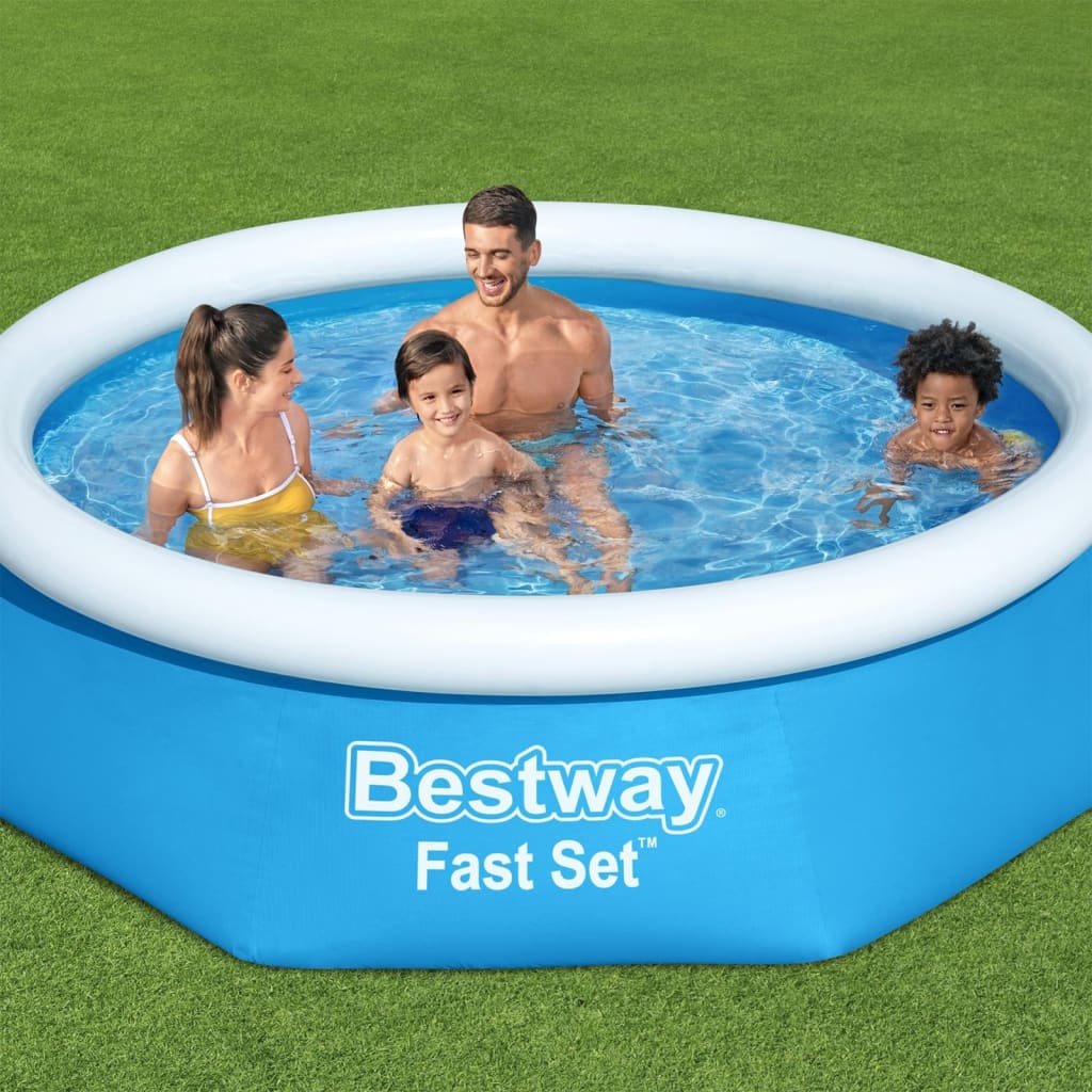 BESTWAY -Schwimmbad schneller Set aufblasbar um 244x66 cm 57265