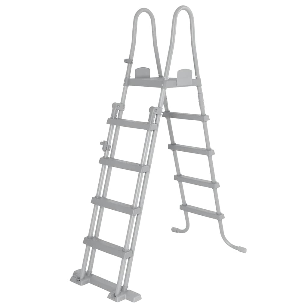 BESTWAY SWIVE POOL LEADDER FLOSCLEAR mit 4 Stufen 132 cm