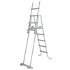 BESTWAY SWIVE POOL LEADDER FLOSCLEAR mit 4 Stufen 132 cm