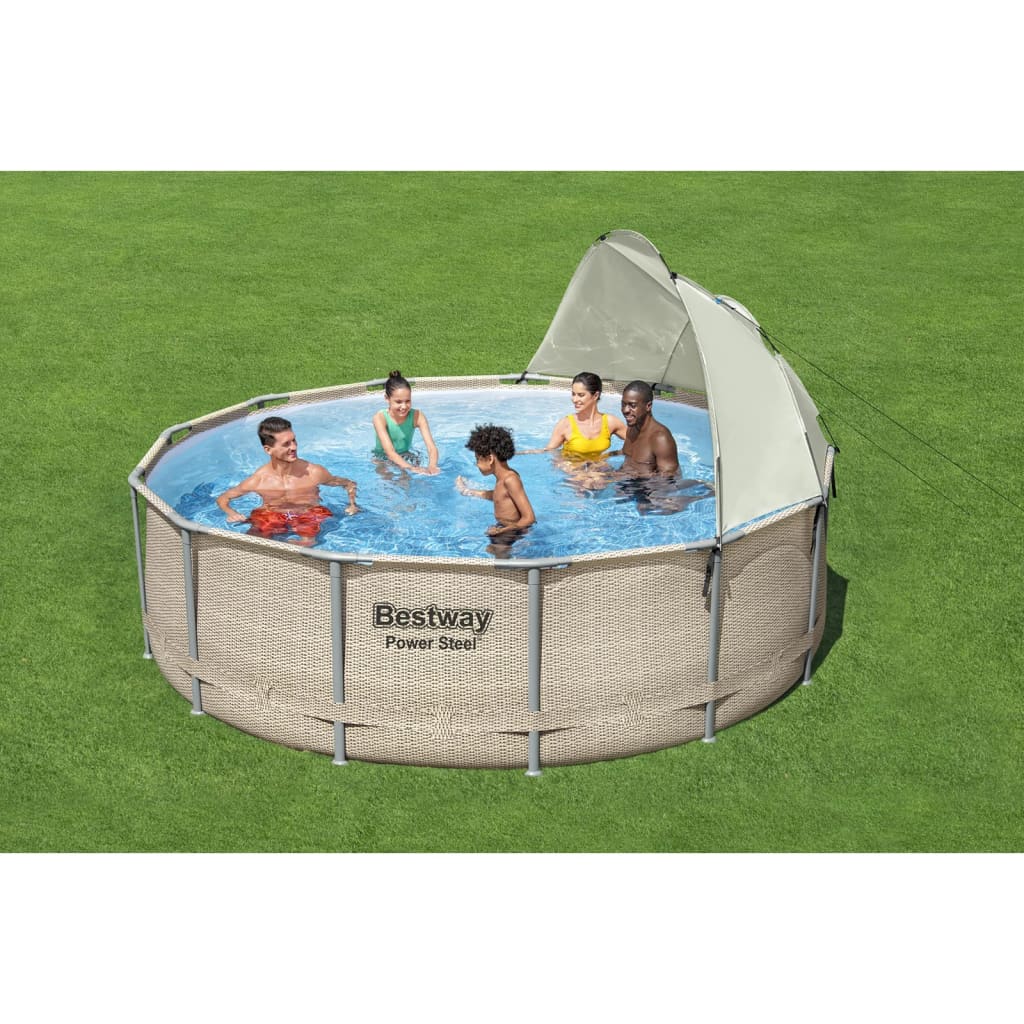 Bestway Schwimmbadbeschichtung Weiß