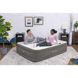 Bestway -Luftbett mit gebauter Pumpe 203x152x46 cm - afbeelding 1