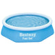 BESTWAY Schwimmbad Segel Flowclear 274x274 cm