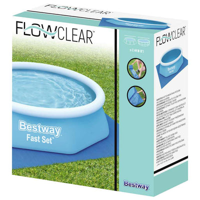 BESTWAY Schwimmbad Segel Flowclear 274x274 cm