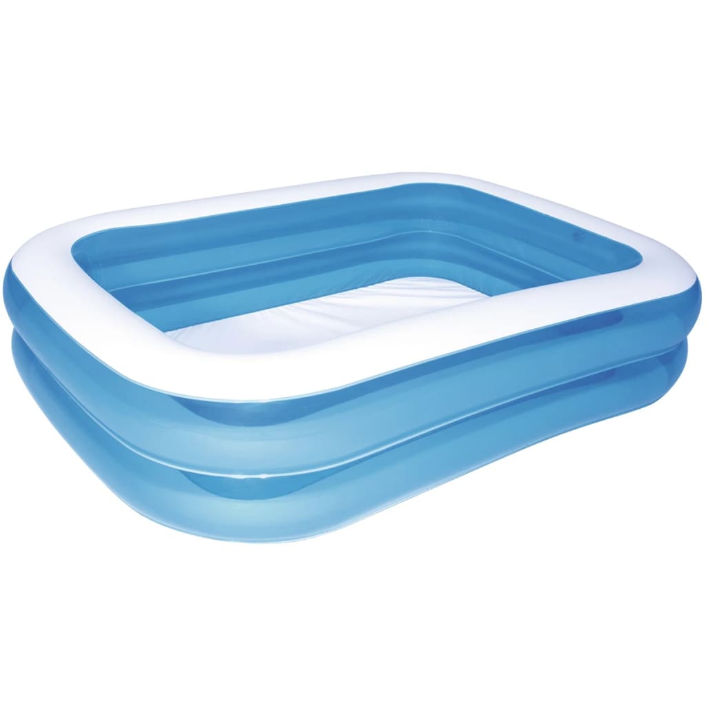 Bestway Schwimmbad rechteckig 211x132x46 cm blau