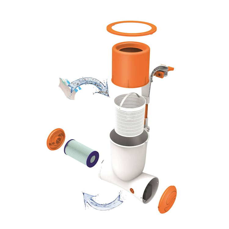 BESTWAY FLOWSCLEAR SWIFKOPPOLTER PUMPE Pumpe Clear Skimatic 3974 L u 58469