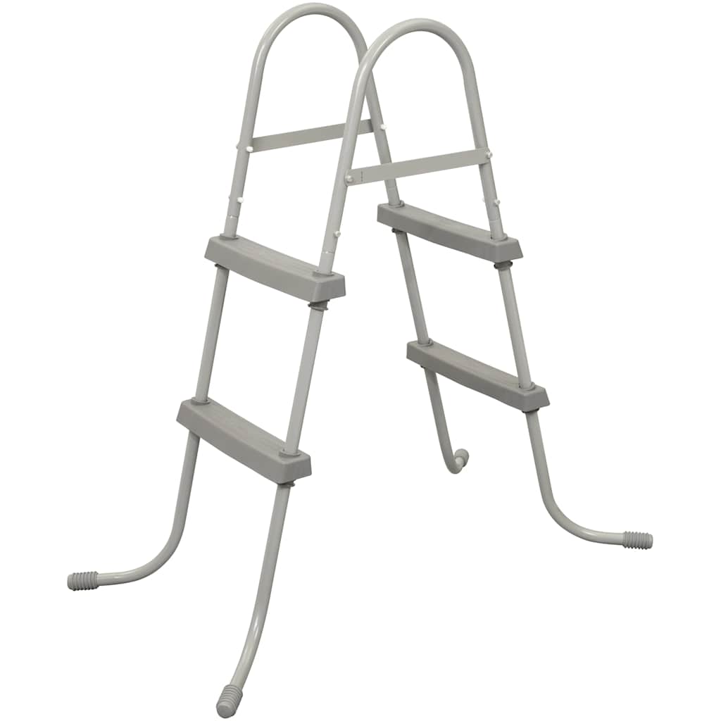 BESTWAY Schwimmbad Leiter 2 Stufen fließen ceclear 84 cm
