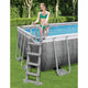 BESTWAY Schwimmbad Leiter Flowclear mit 4 Stufen 122 cm