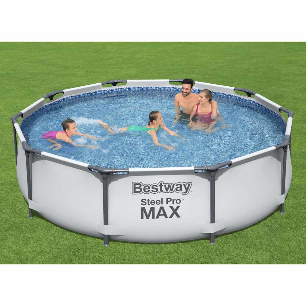BESTWAY Schwimmbadeset Stahl max 305x76 cm