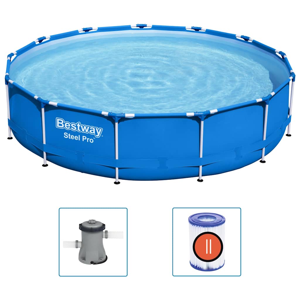 BESTWAY RCREZWEMBAD STAEL 396X84 CM