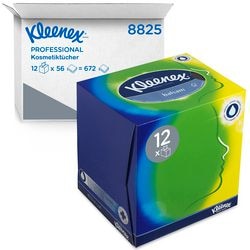 Kosmetiktücher Kleenex Würfel 3 Lagen weiß