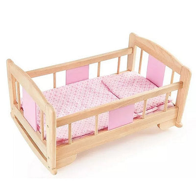 Pintoy Pintoy Holzpuppen rocken Bett 53 cm