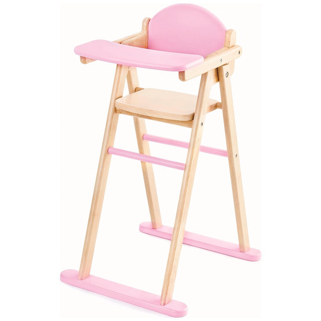 Pintoy Pintoy Holz hoher Puppenstuhl 60 cm