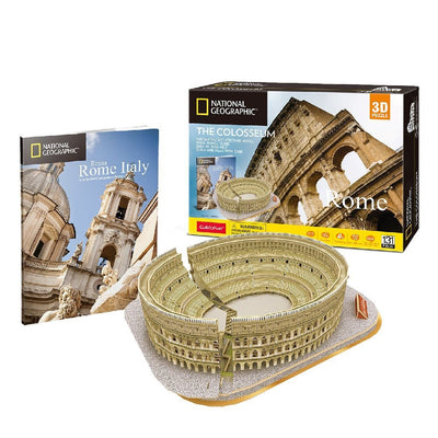 Cubic Fun 3D Puzzle National Geographic Het Colosseum